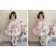 Heartbeat Doll Lily's Tea Party Long Sleeve One Piece(Reservation/Full Payment Without Shipping)